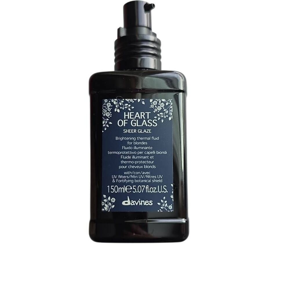 Davines Heart Of Glass Brightening Thermal Sheer Glaze for Blondes
